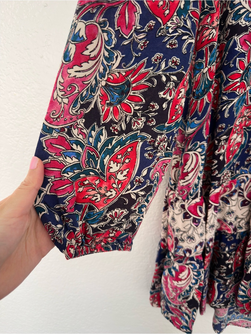 Anthropologie Spliced Tie-Neck Tunic Mini Dress - Picture 7 of 9